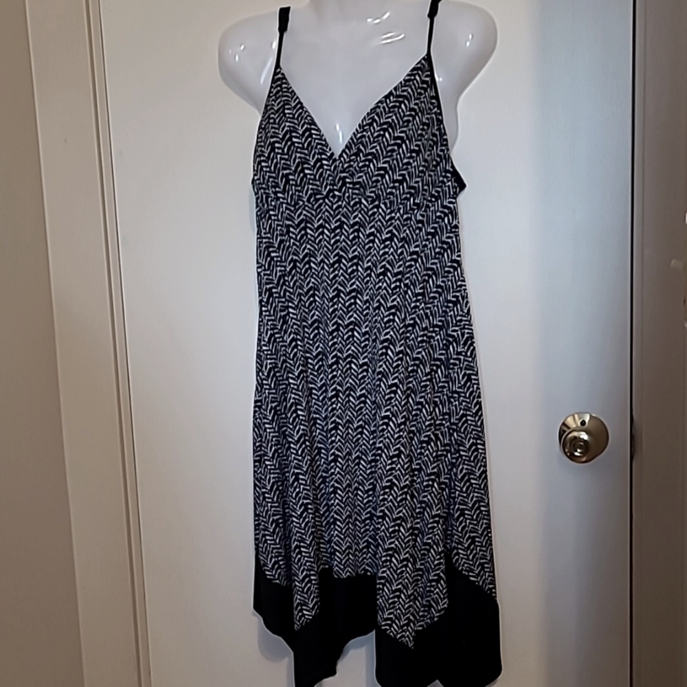 CandyCouture Black and White Summer Dress